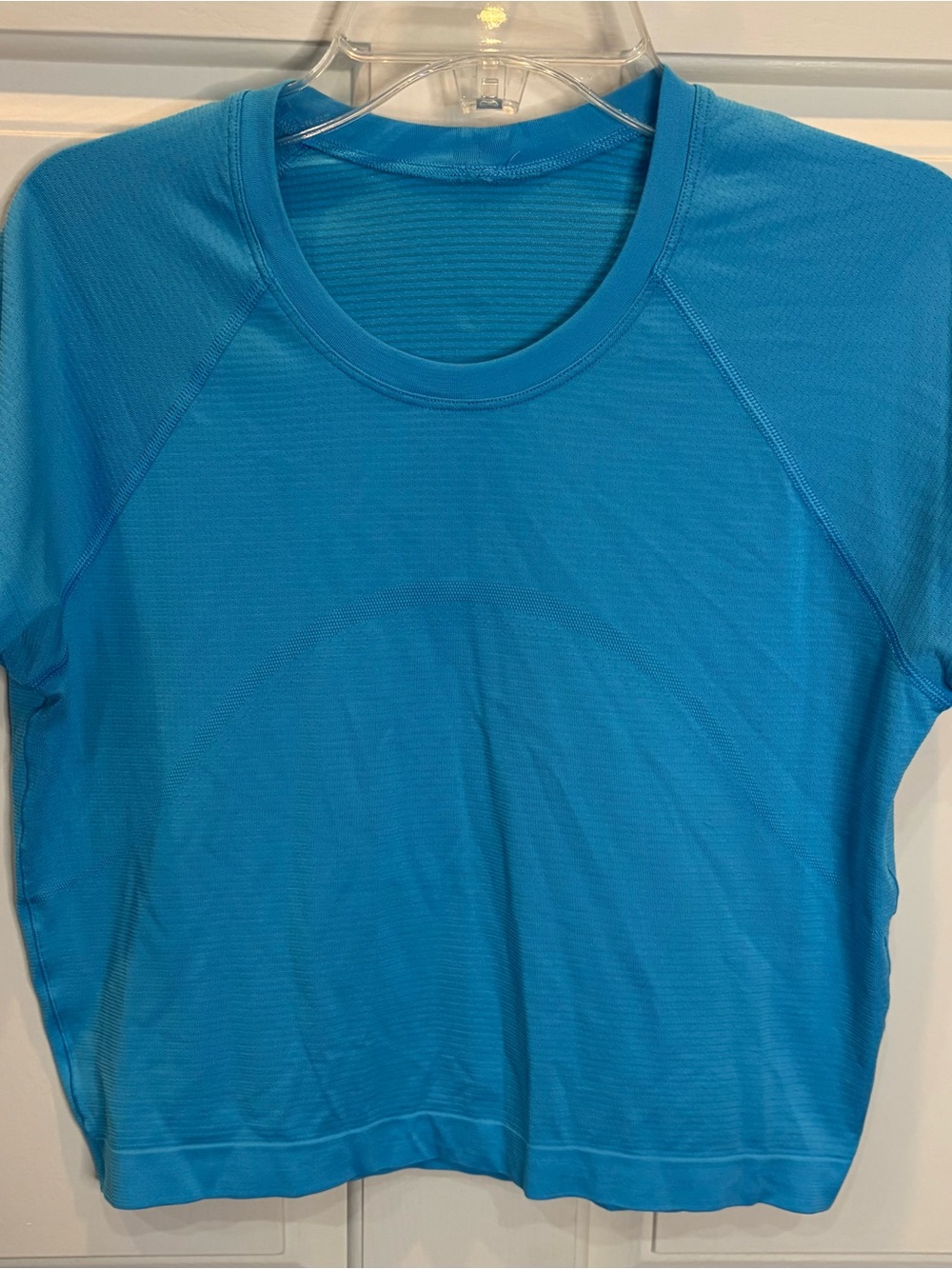 Lululemon Women’s L Swiftly Tech Cropped Short Sleeve 2.0